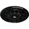 Ekena Millwork Flagstone Ceiling Medallion (Fits Canopies up to 3 7/8"), 30"OD x 3 7/8"ID x 3 1/4"P, Black Pearl CM30FLBPS - alternate 2